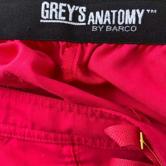 Grey’s Anatomy Women’s Scrub Pants Professional Wear Pants Color Pink Sz Medium - Picture 9 of 11